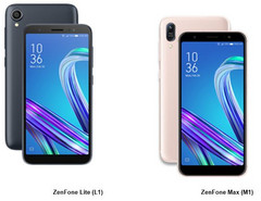 Asus ZenFone Lite (L1) and ZenFone Max (M1) are now official. (Source: Asus)