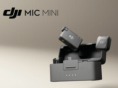 The Mic Mini is expected to retail for significantly less than DJI&#039;s other recent microphone packages. (Image source: DJI via Jasper Ellens - edited)