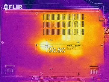 Heat development idle (bottom)