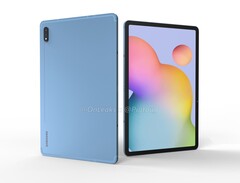 Renders of the upcoming Galaxy Tab S7. (Source: OnLeaks)