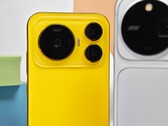 The Honor Magic9 (pictured) packs a 200 MP main camera and a 200 MP telephoto into a compact body.