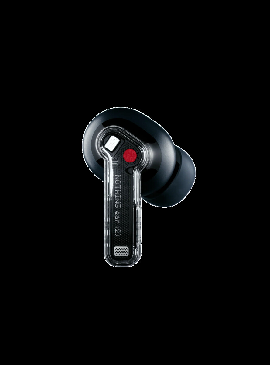 Buy Nothing Ear 2 TWS Earbuds with Active Noise Cancellation (IP54 Water  Resistant, Fast Charging, Black) Online - Croma