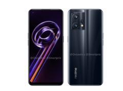 The Realme 9 Pro. (Source: OnLeaks X SmartPrix)