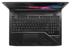 The Strix SKT T1 Hero edition features a gaming-grade keyboard with Faker's signature on the palm rest. (Source: Asus) The Strix SKT T1 Hero edition features a gaming-grade keyboard with Faker's signature on the palm rest. (Source: Asus)