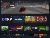 The new shelf-based Discovery Page introduced in s&box's October 2025 update helps surface community-made games more effectively (Image: Facepunch Studios)