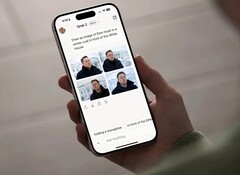 A user interacting with Grok AI through a smartphone (Image source: Bryan M Wolfe/Digital Trends)