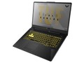 The ASUS TUF Gaming F17 FX706 will be available with Tiger Lake H45 processors soon. (Image source: Amazon Italy)