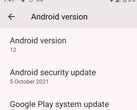 Android 12-based AOSP 12.0 Stable ROM on Xiaomi Mi A1 (Source: XDA Forums)