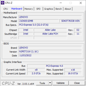 CPU-Z mainboard