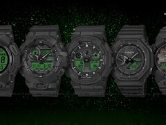 Casio’s G-Shock Black & Electro Green watches
