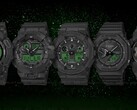 Casio’s G-Shock Black & Electro Green watches