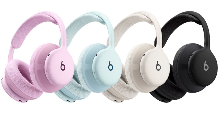 The Beats 360 flagship Dolby Atmos headphones come in Pink, Sky, Cloud, and Black.