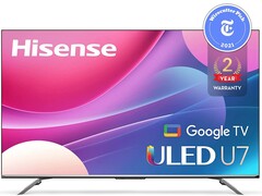The 85-inch Hisense U7H QLED TV has hit its best price so far on Amazon (Image: Hisense)