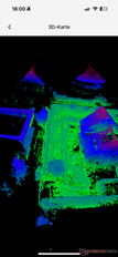 Virtual 3D laser view in the Dreame A1 review