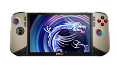 MSI's next gaming handheld will feature an even larger battery than the Asus ROG Ally X. (Image source: CES)
