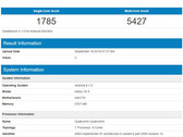 Meizu 16X Geekbench listing (Source: Geekbench Browser)