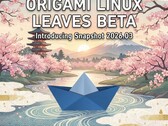 Origami Linux goes out of beta with snapshot 2026.03