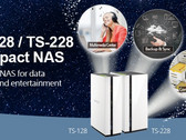 QNAP TS-128/TS-228 dual-core compact NAS