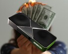 The RTX 5080 was launched at an official starting price of $999. (Image source: Nvidia, Unsplash, edited)