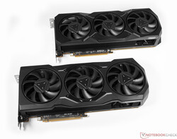 AMD Radeon RX 7900 XTX and AMD Radeon RX 7900 XT. Review units courtesy of AMD Germany.