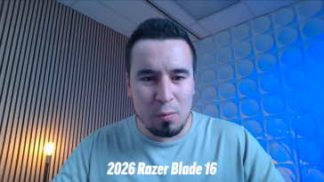Razer Blade 16 2026 webcam quality.