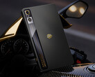 The Golden Saga variant seems to be China-exclusive for now. Pictured: the gaming tablet in the special colorway. (Image source: RedMagic)