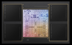 The Apple M1 Max with 32-core GPU is as powerful as an Nvidia RTX 2080 and the Sony PS5. (Image: Apple)