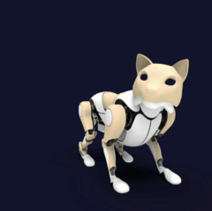 Dyana is a feline robot with a life-like character and movements (Image Source: Dyana).