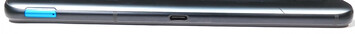 Left: SIM slot, USB-C port