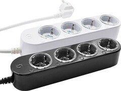 Shelly’s upcoming Power Strip 4 Gen4 (pictured) is Matter certified. (Image source: CSA)