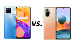 Camera comparison Redmi Note 10 Pro vs. realme 8 Pro smartphone