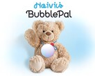 The BubblePal is small, ball-like and can serve as a pendant for a child's favourite plush toy (Image source: Haivivi)