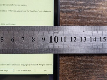 Narrow side bezels