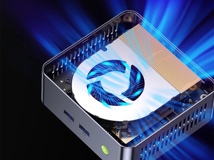 The GMKtec NucBox M2 Pro S contains a small active cooling solution. (Image source: GMKtec)