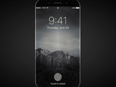 An artist's rendering of what the iPhone 8 may look like. (Source: Oscar Luna Martinez)