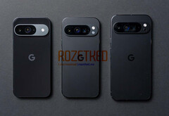The Pixel 9 series will contain at least three models spanning two size options. (Image source: Rozetked)