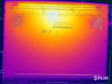 Stress test surface temperatures (bottom)