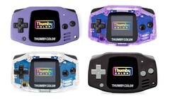 The Thumby Color comes in multiple finishes, many of which have been inspired by the Nintendo Game Boy Advance. (Image source: TinyCircuits)
