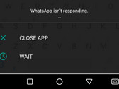 Freezing my Whatsapp.