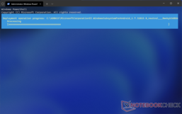 Install WSA via PowerShell