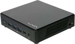 The Liva Z3 will eventually be available with a choice of three Intel Jasper Lake processors. (Image source: ECS)