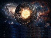 A conceptual image of a Dyson sphere