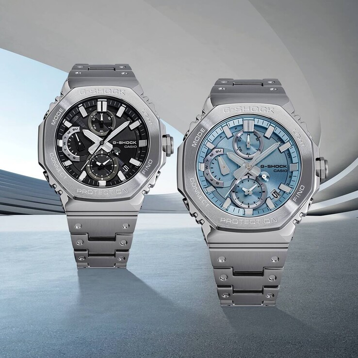 The Casio GMCB2100D1A (left) and GMCB2100AD2A (right). (Image source: Casio)