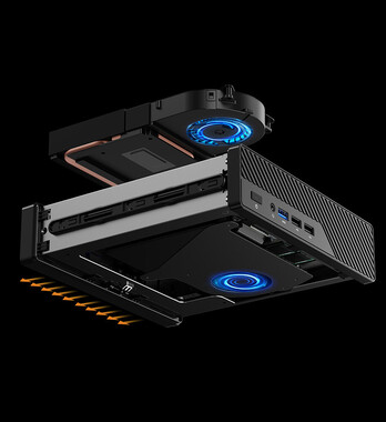 Cooling system (Image source: TechPowerUp)