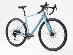 The upgraded Van Rysel E-GRVL AF HD (pictured) is a 12-speed e-bike. (Image source: Decathlon)