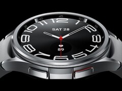 The Galaxy Watch 6 Classic (Pictured) has a rotating bezel to navigate the UI. (Image source: Samsung)