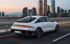 Three months after its official unveiling, the Hyundai Ioniq 6 finally has an official WLTP range and consumption rating (Image: Hyundai)
