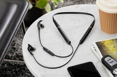 The Jabra Evolve 65e neckbuds. (Source: Jabra)