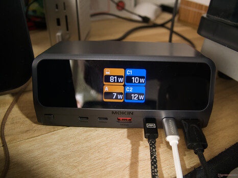 MOKiN 13 in 1 USB C docking station output grid