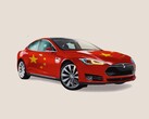 The Tesla Model S. Tesla China stops orders for the Model S and Model X amid tariff war with the US (Image source: Getty/The Atlantic)